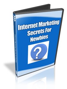 internet marketing secrets for newbies dvd large The Products